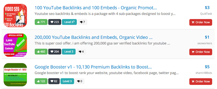 backlink video seoclerks